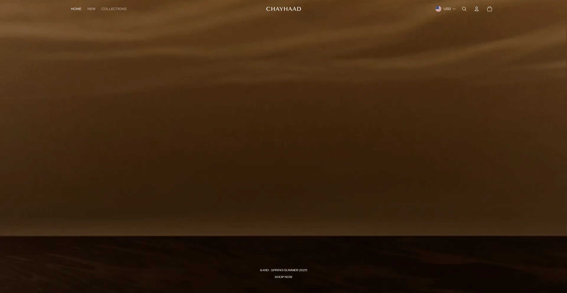 Website screenshot of Chayhaad.com