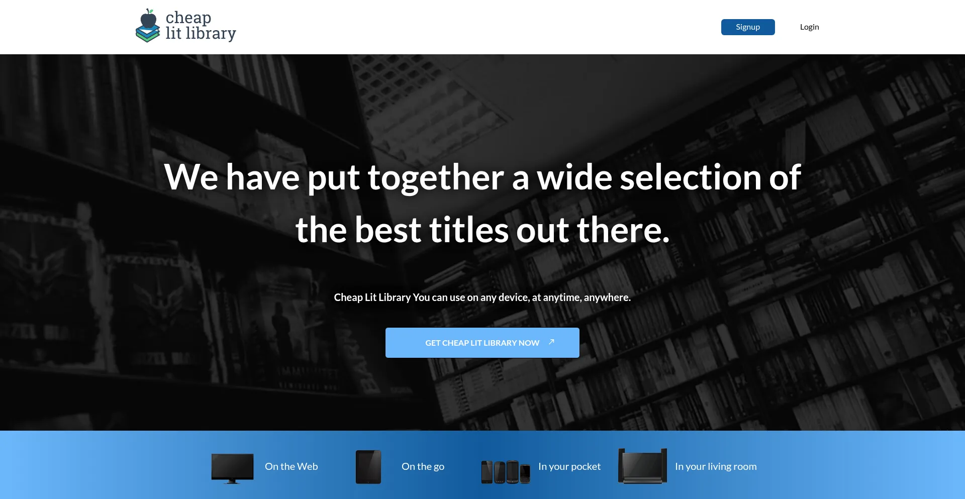 Cheaplitlibrary.com