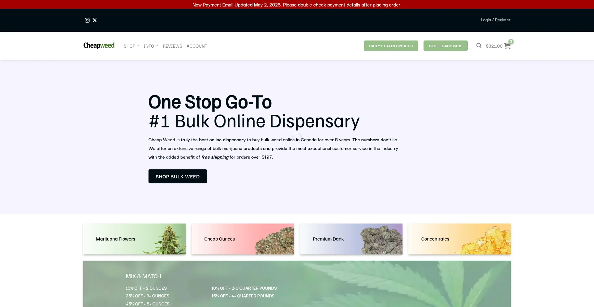 Cheapweed.io
