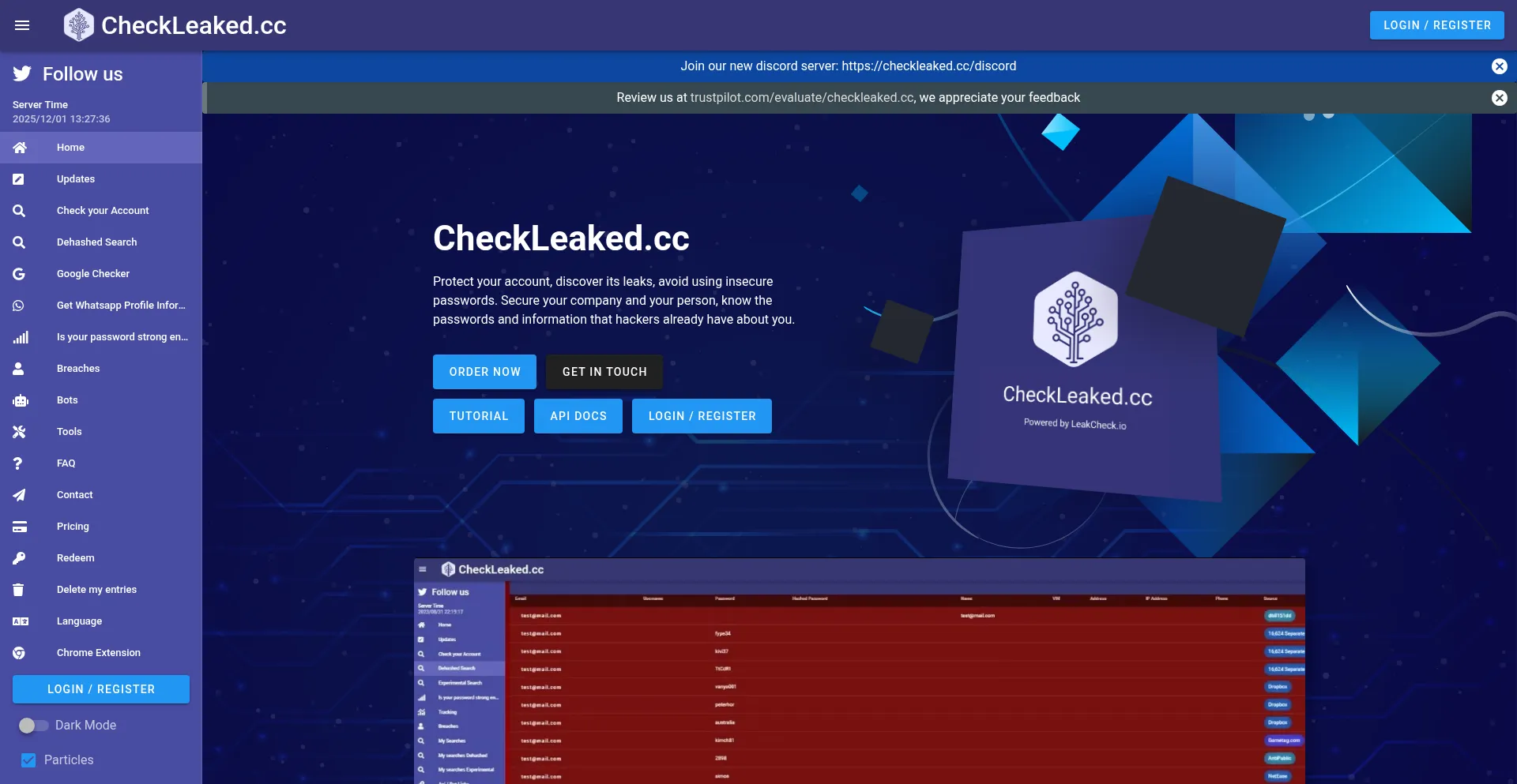 Checkleaked.cc