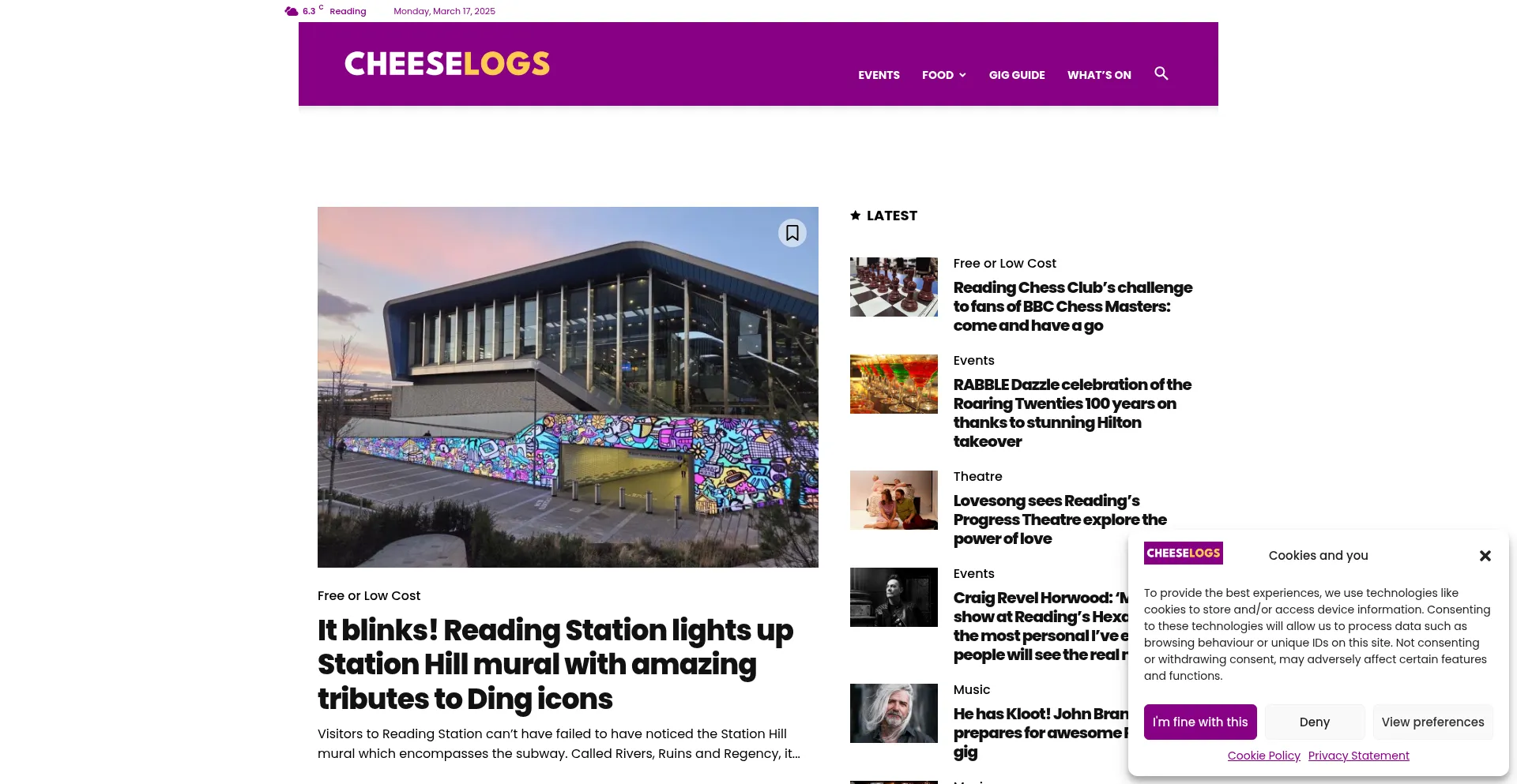 Cheeselogs.co.uk