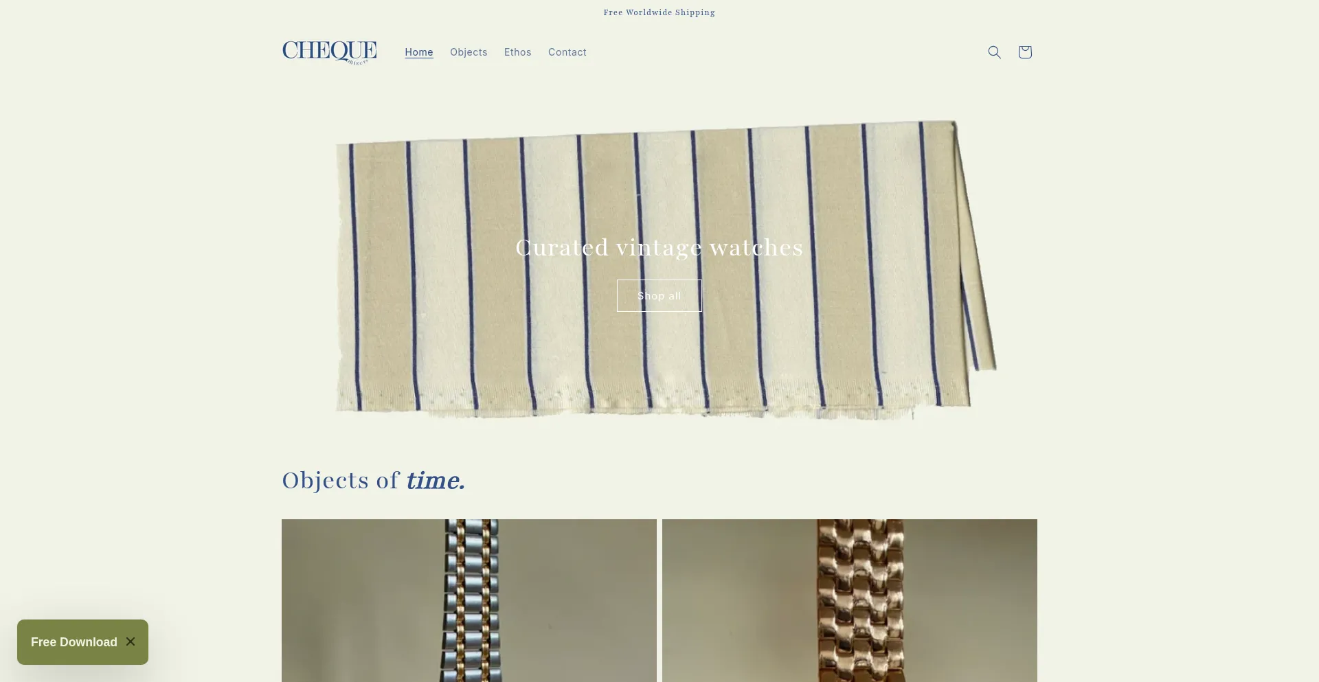 Chequeobjects.com