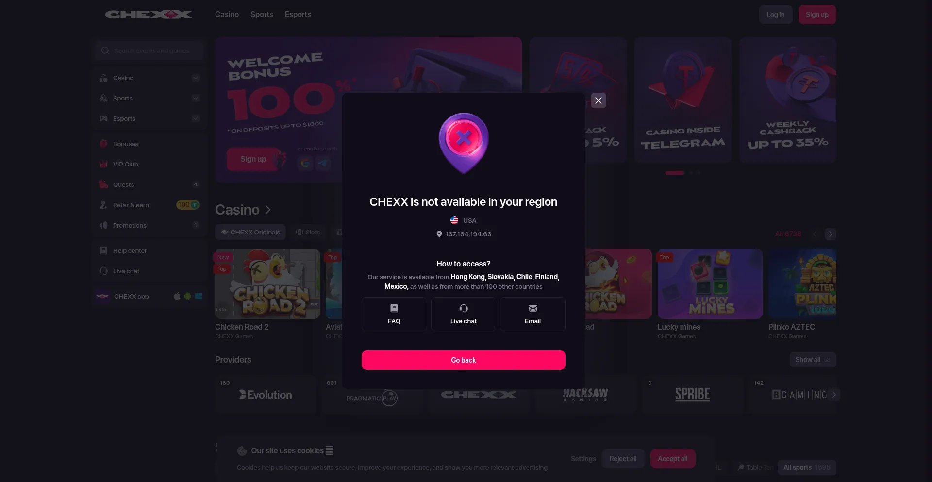 Chexx.casino