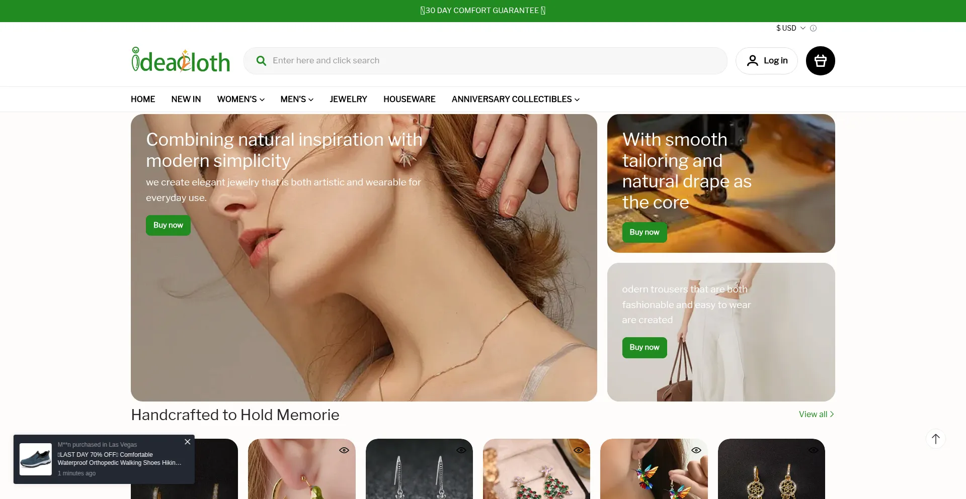 Website screenshot of Chiccbelle.com
