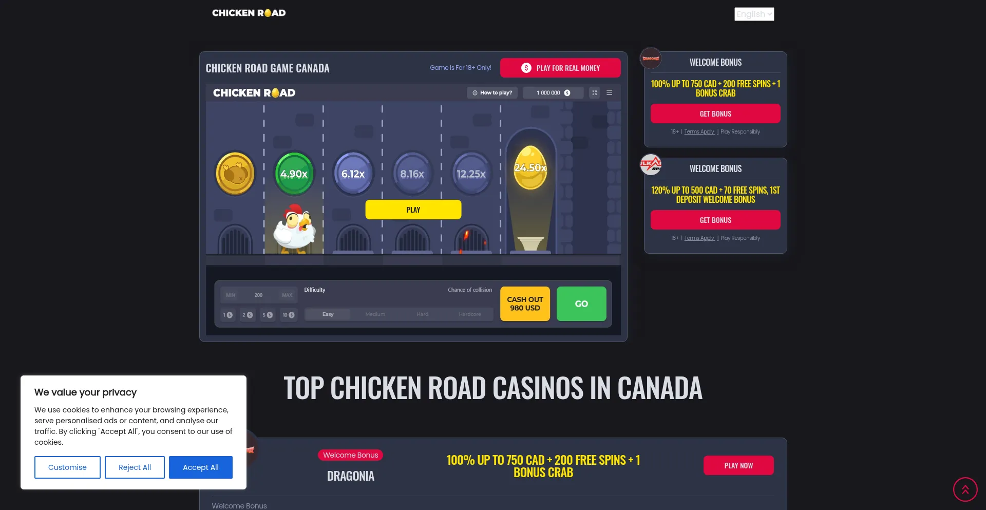 Chickenroad.ca
