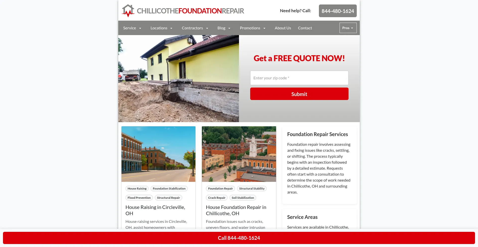 Chillicothefoundationrepairservice.com