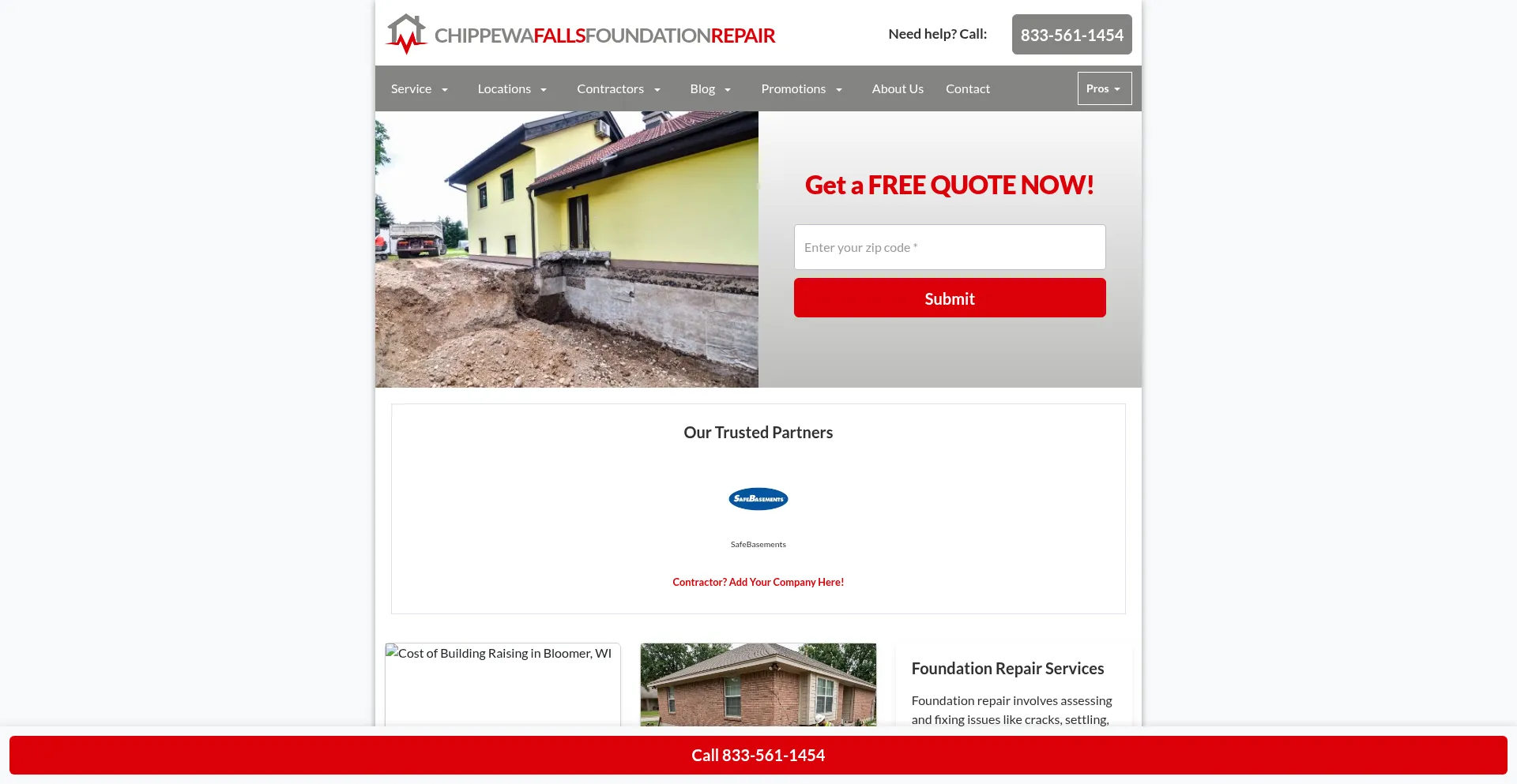 Chippewafallsfoundationrepairservice.com