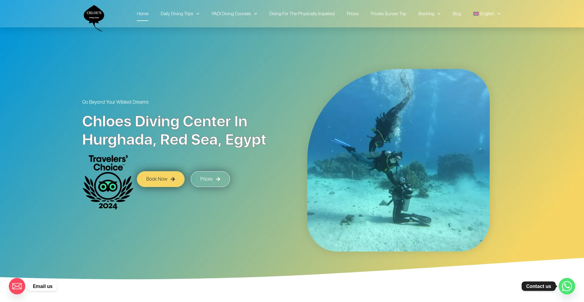 Chloes-diving.com