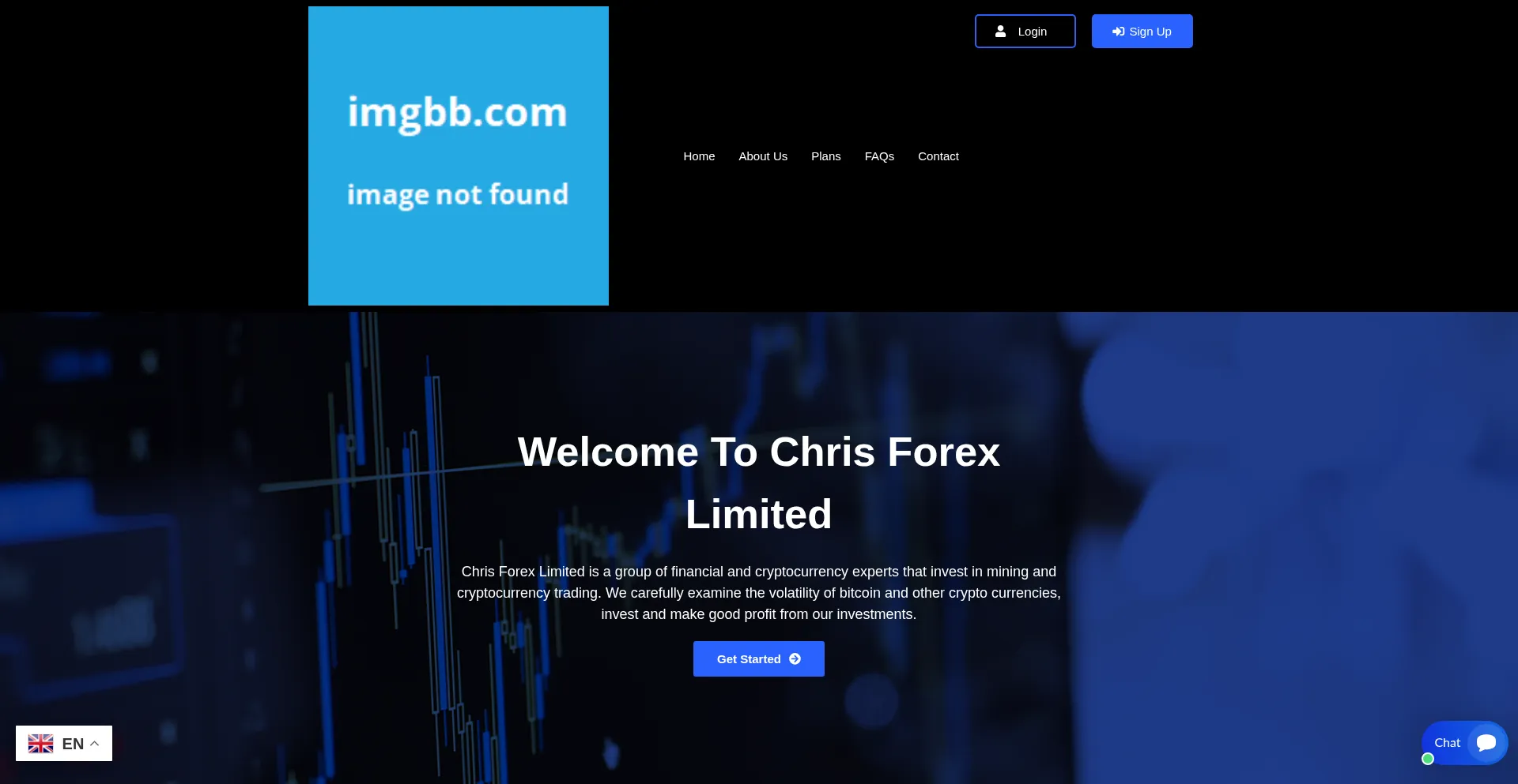 Website screenshot of Chrisflimited.com