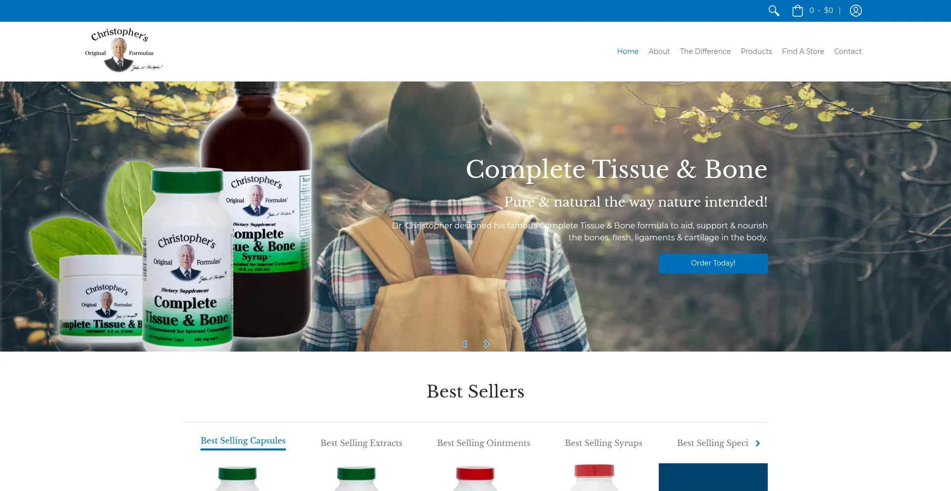Christophersoriginalformulas.com