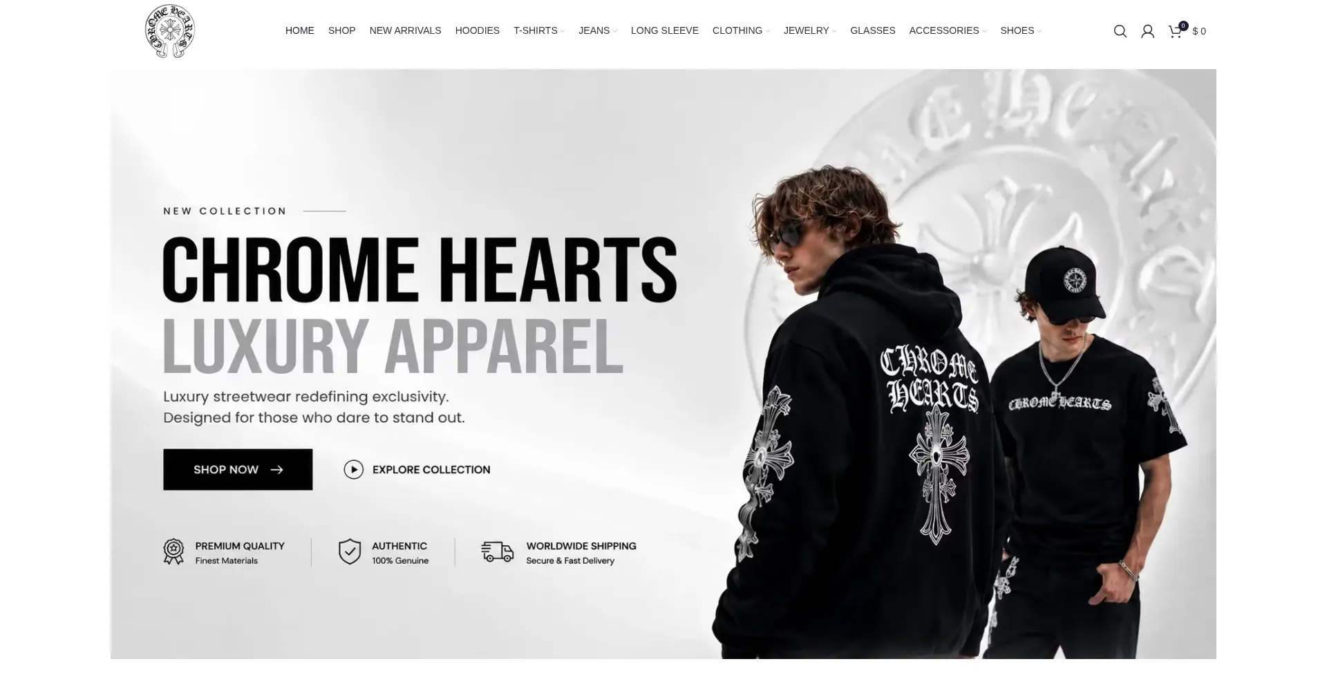 Chromeheartswear.com