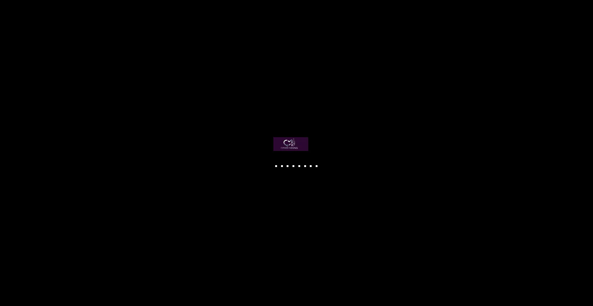 Website screenshot of Cipherminingltd.com