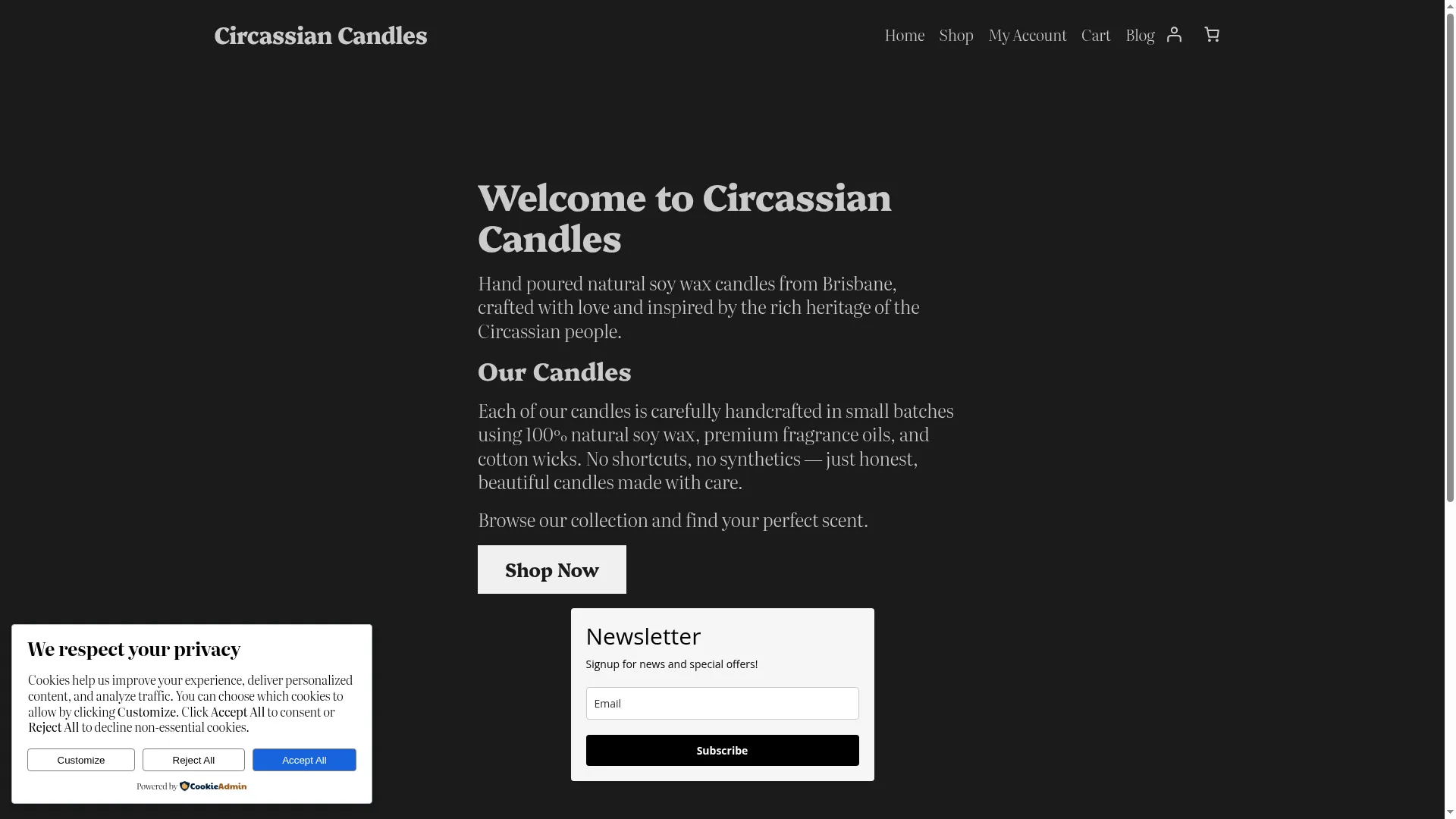 Circassiancandles.com.au
