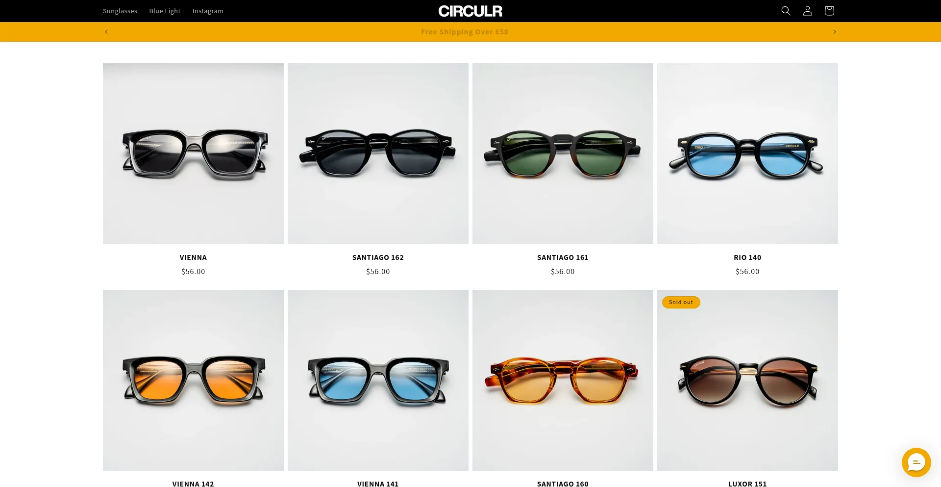 Website screenshot of Circulr.co