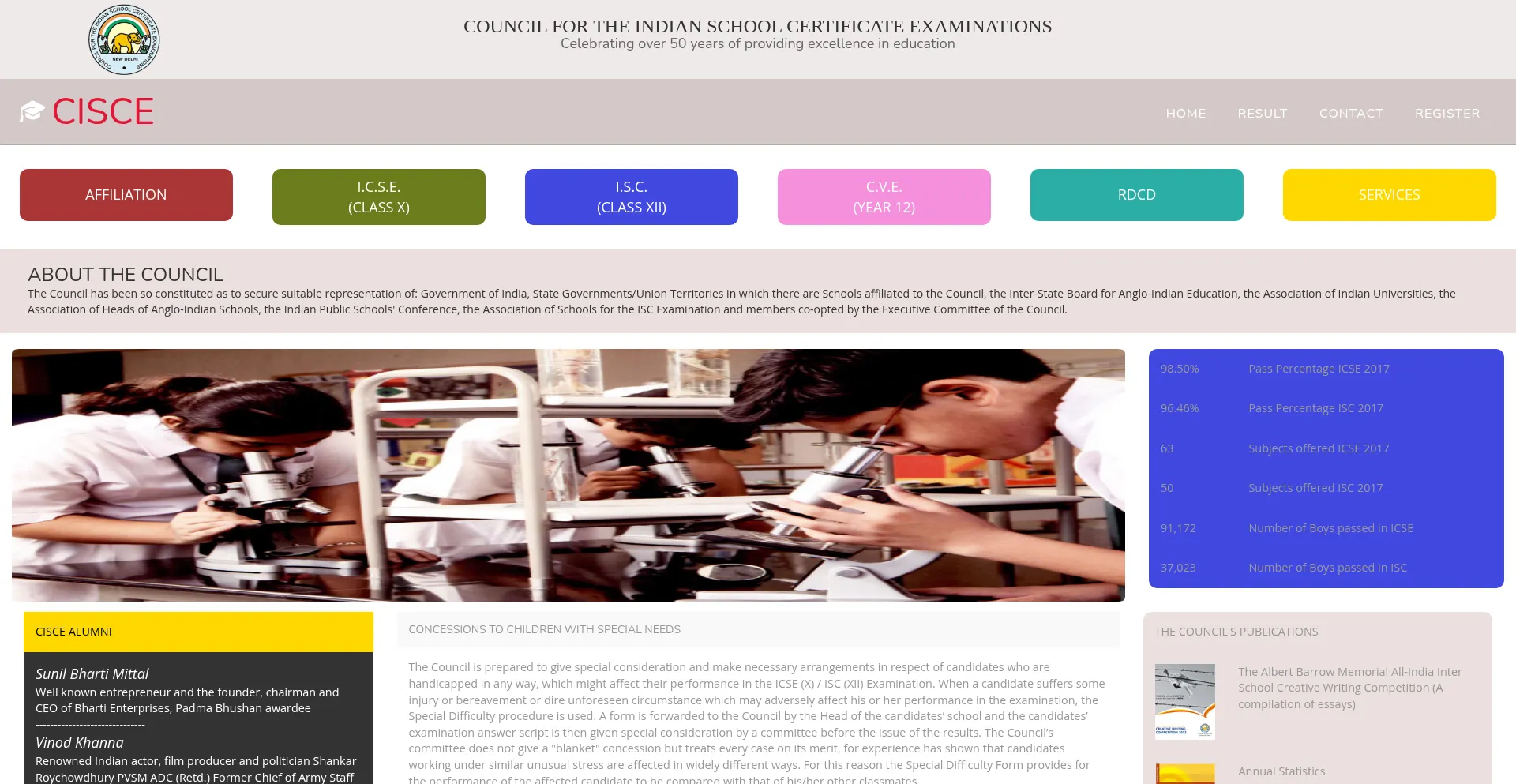 Cisceexamresult.com