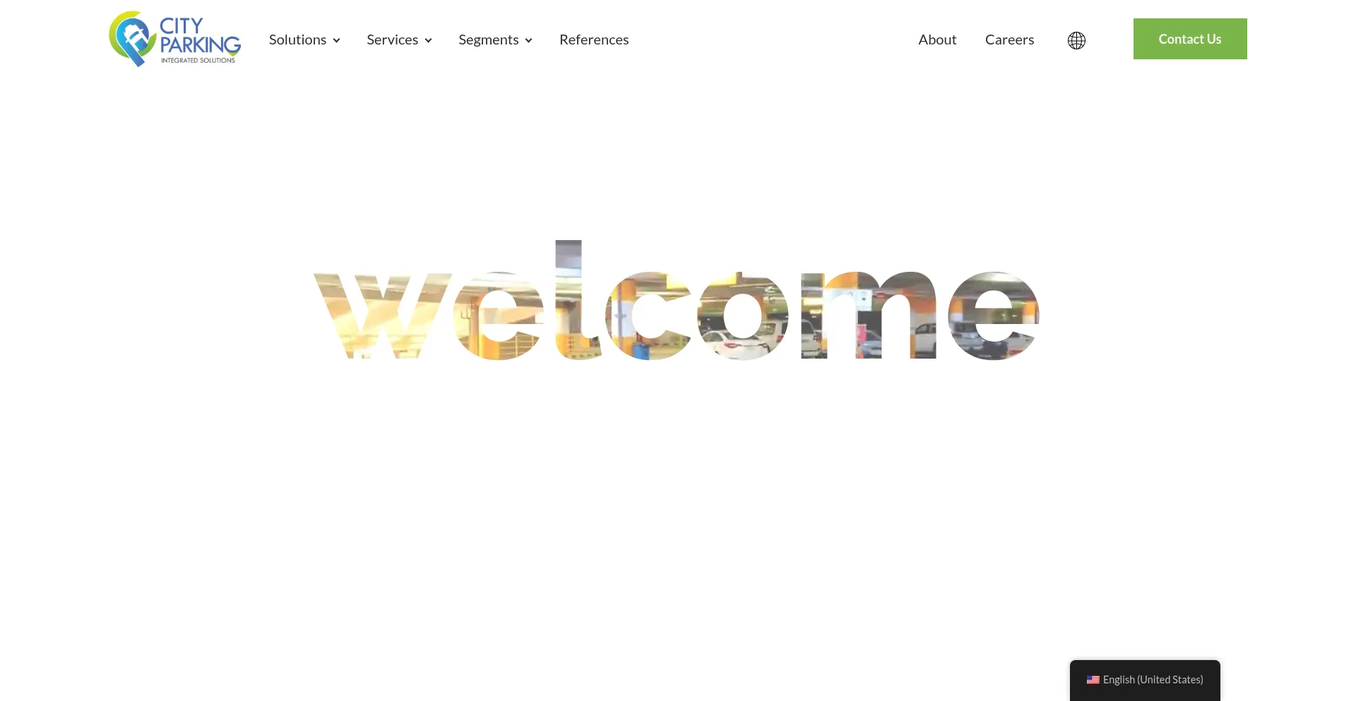 Website screenshot of Cityparking-eg.com