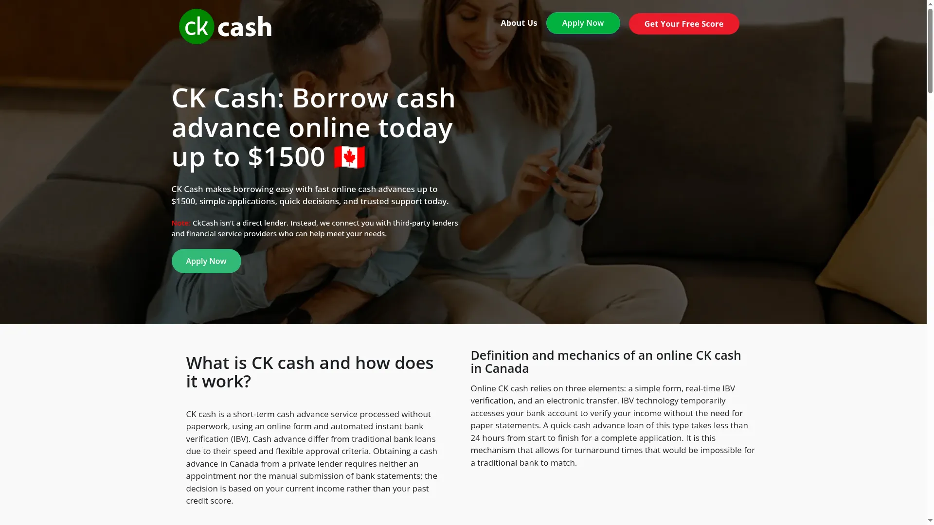 Ckcash.ca