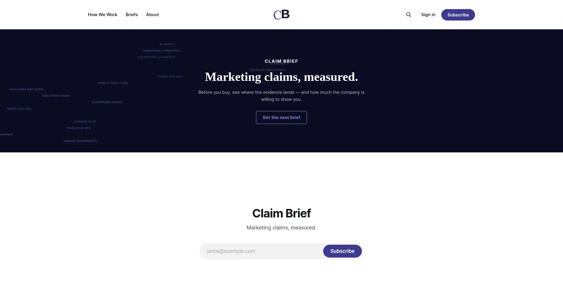 Claimbrief.com