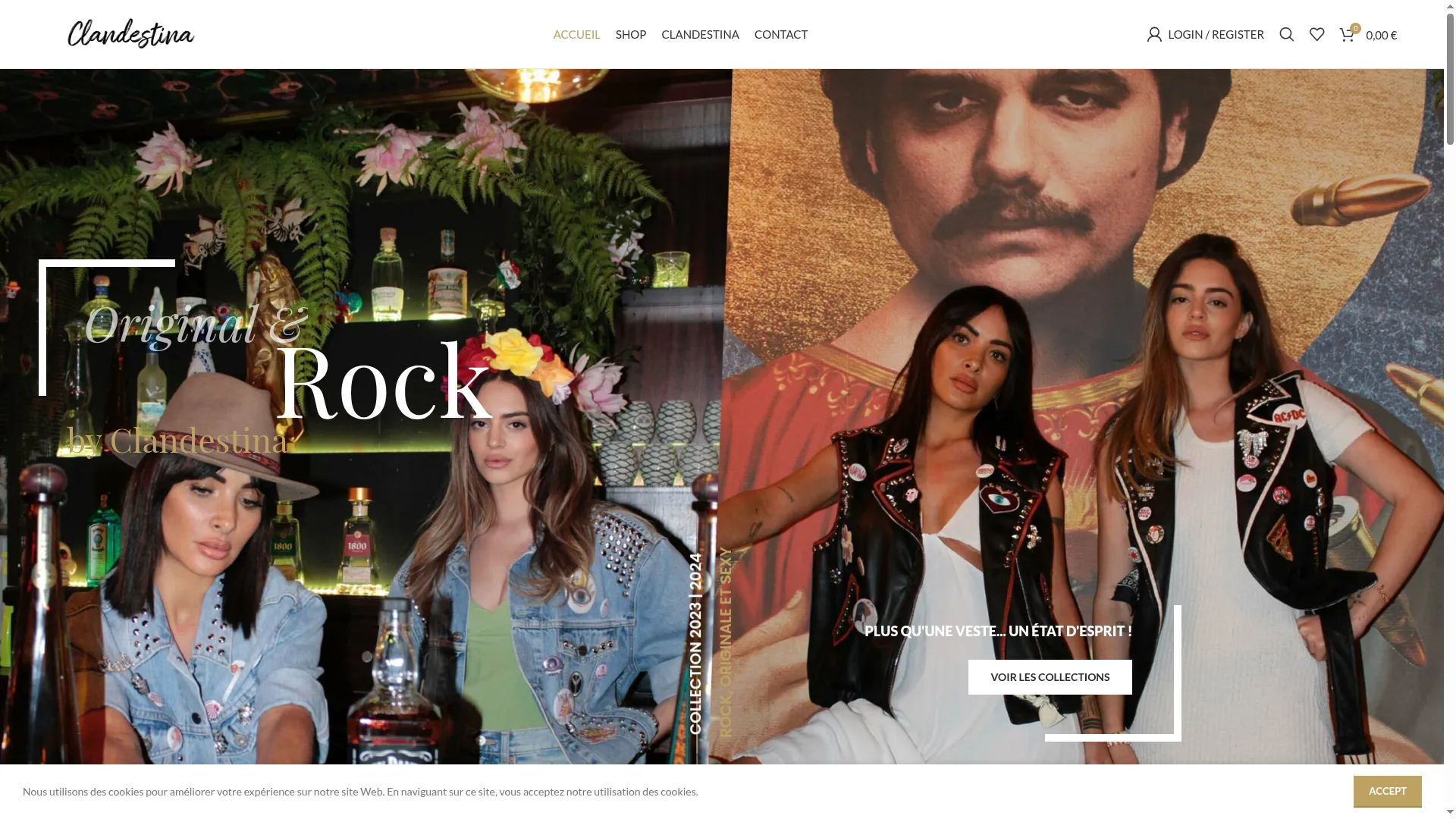 Clandestina-shop.fr
