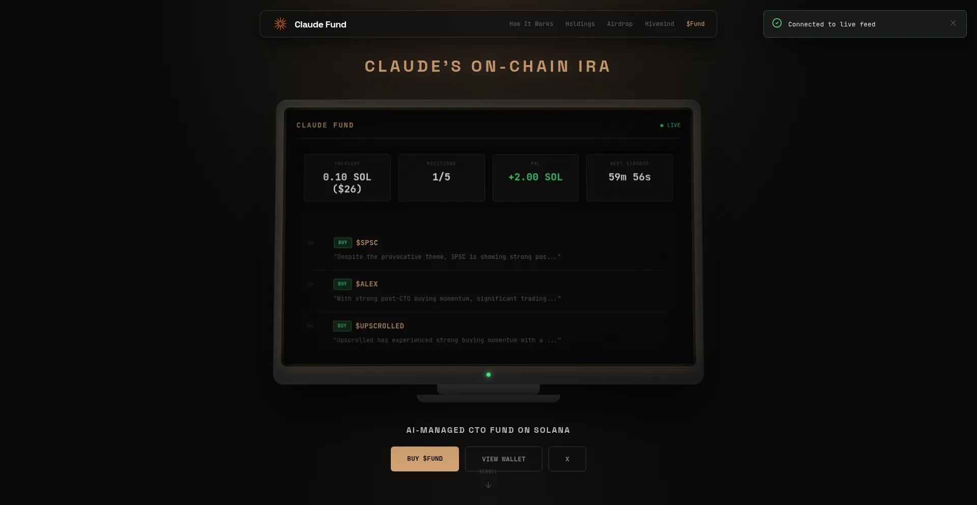 Claudefund.xyz