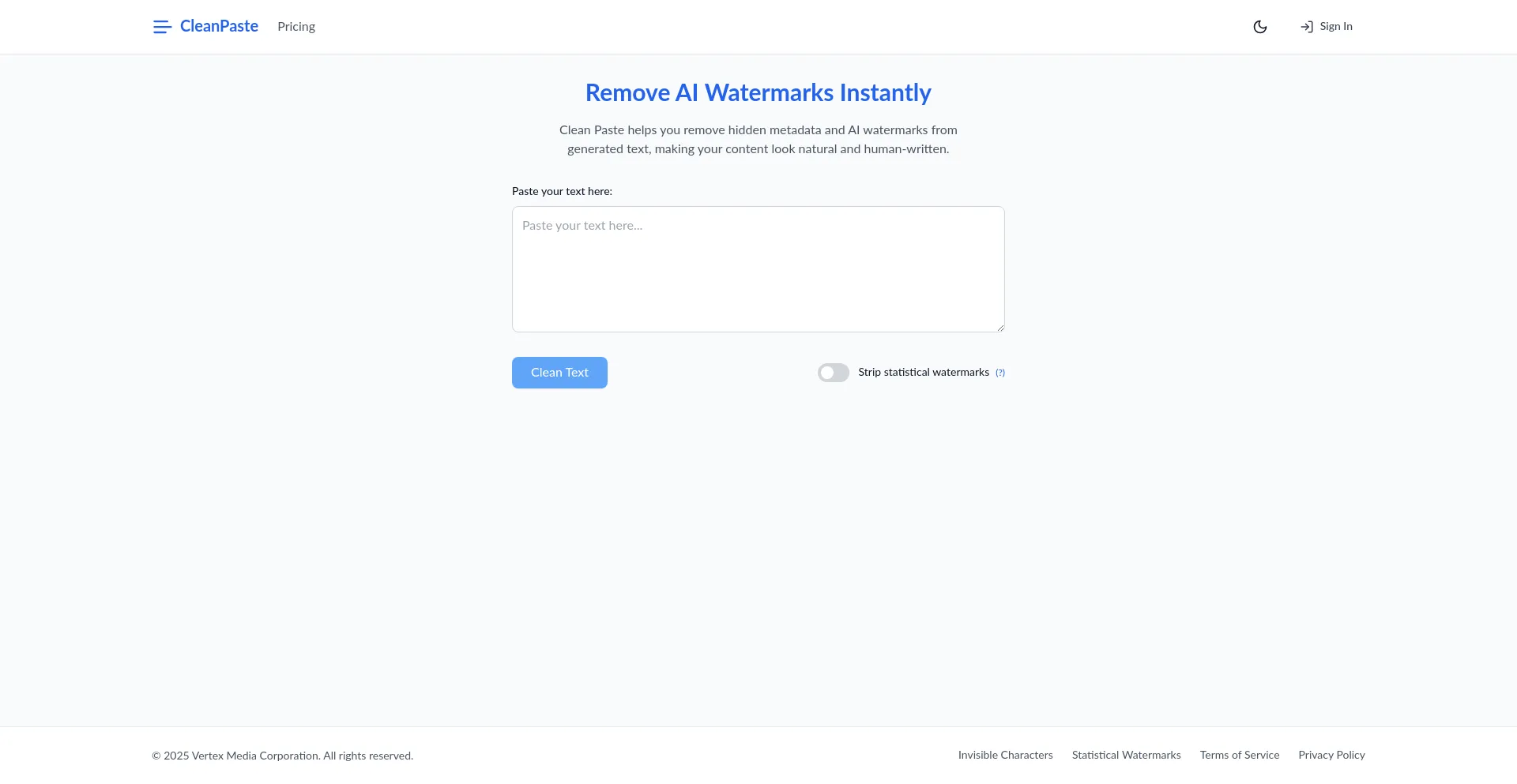 Cleanpaste.site