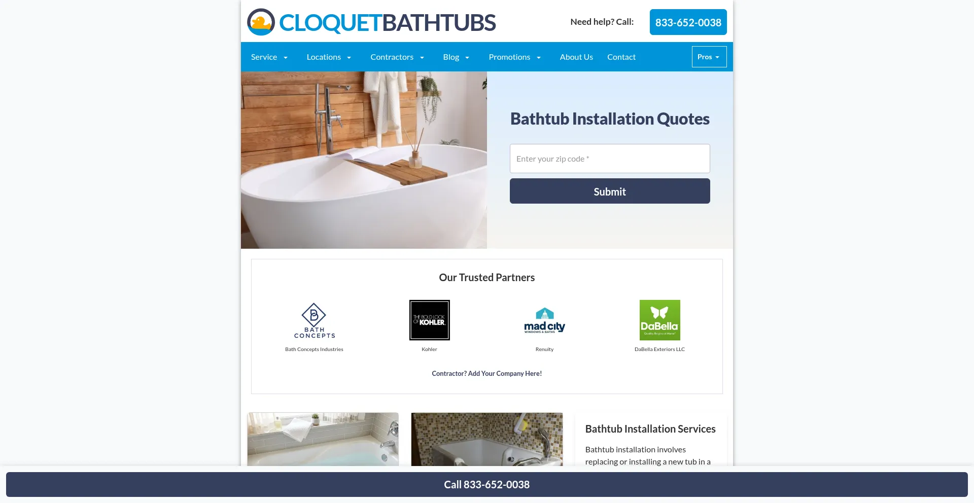 Cloquetbathtubs.com