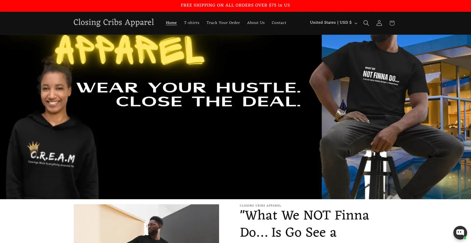 Closingcribsapparel.com