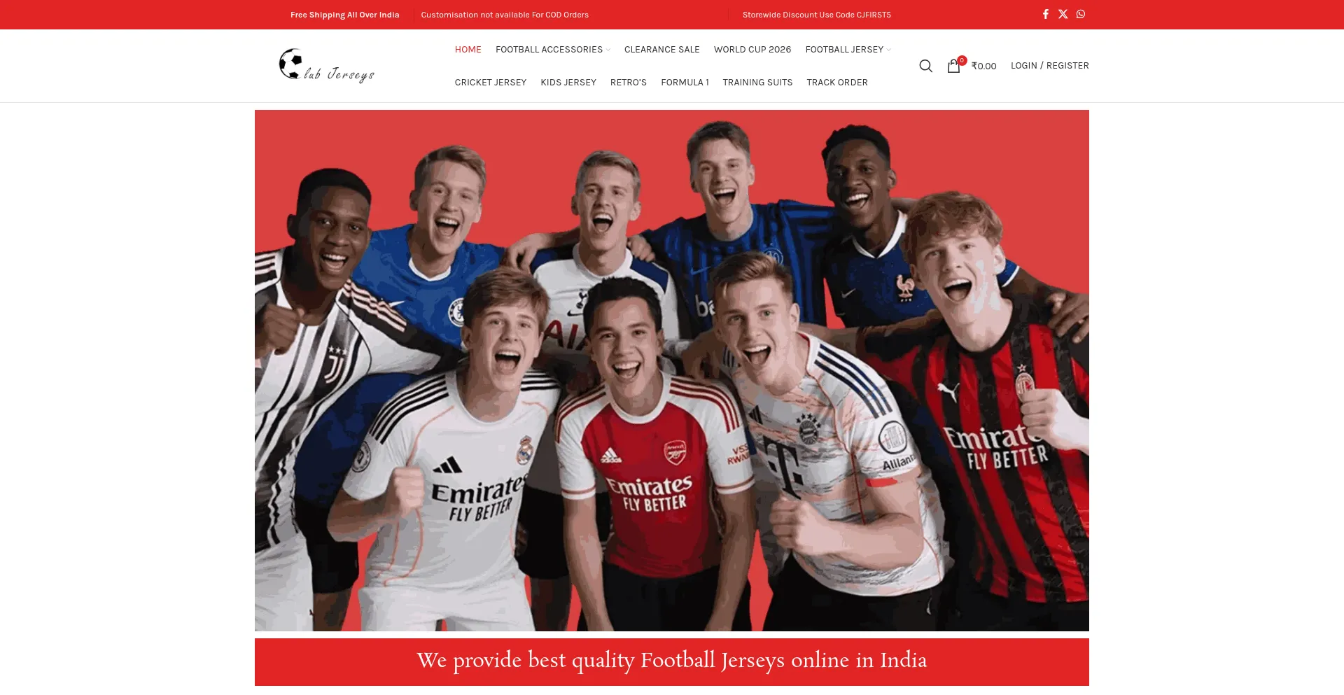 Clubjerseys.in
