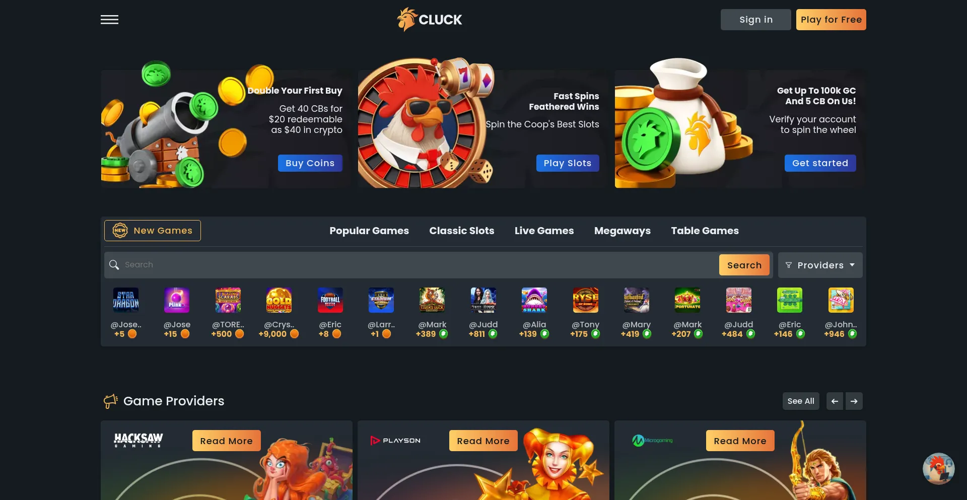Cluck.us