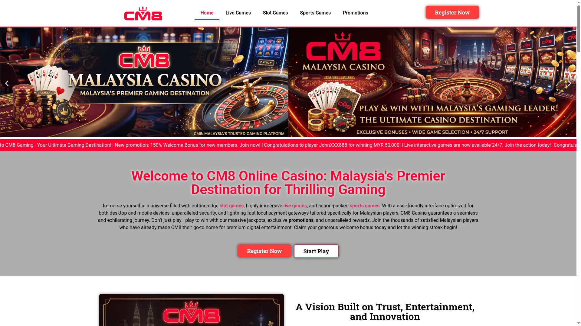Cm8login.org