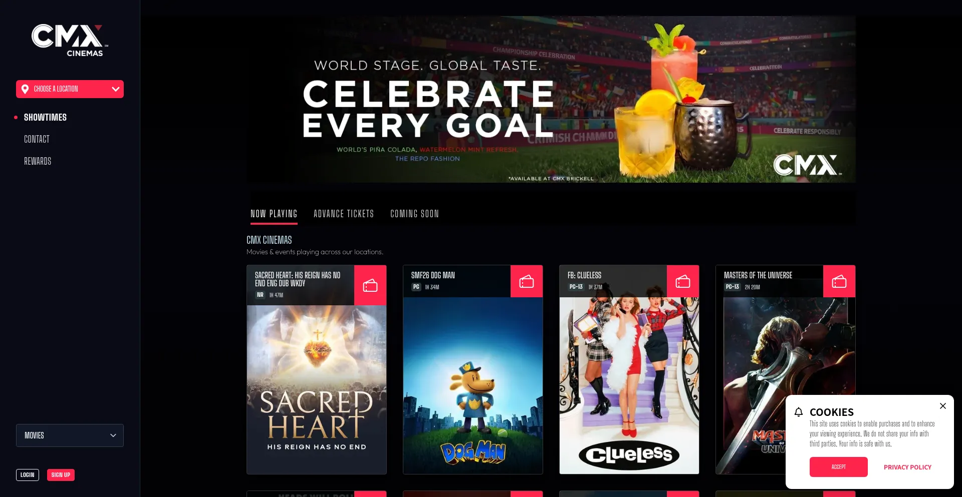 Cmxcinemas.com
