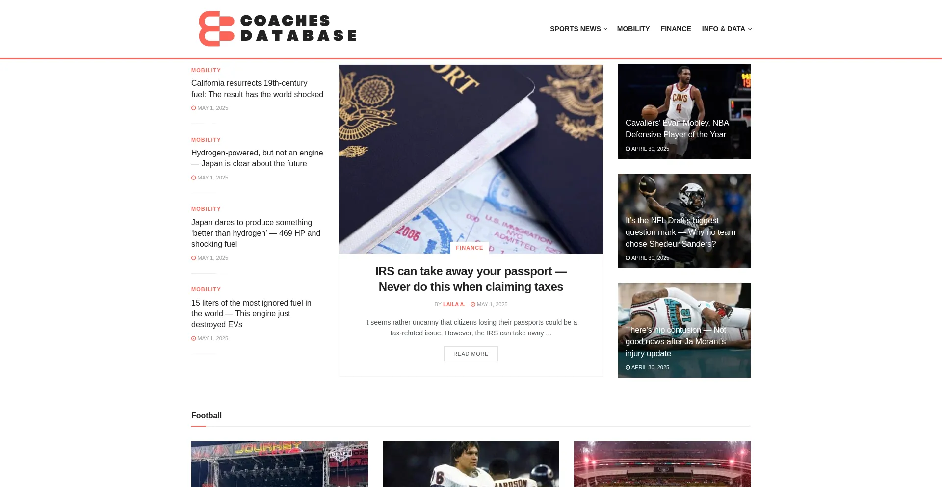 Coachesdatabase.com