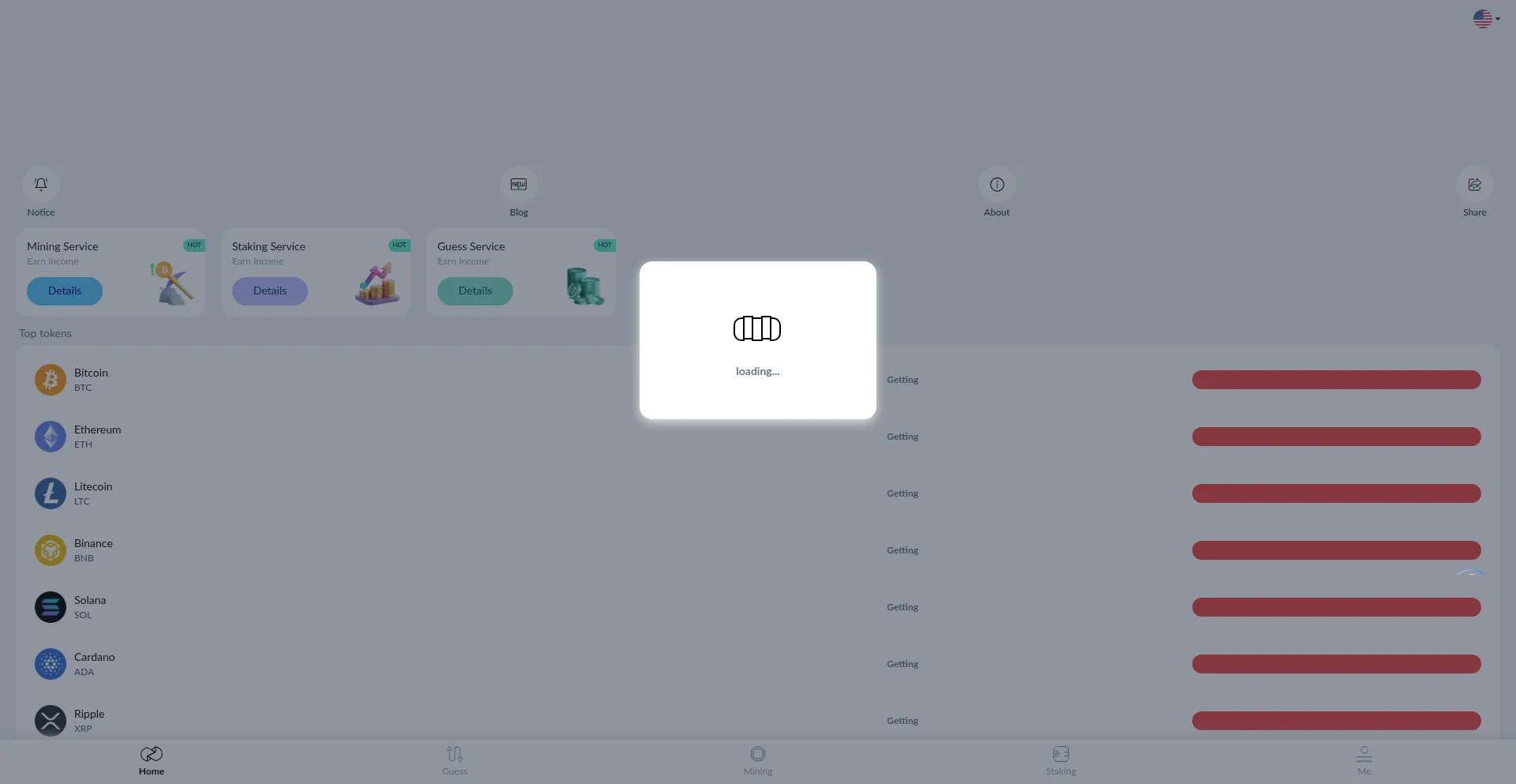 Website screenshot of Coinbase444.net