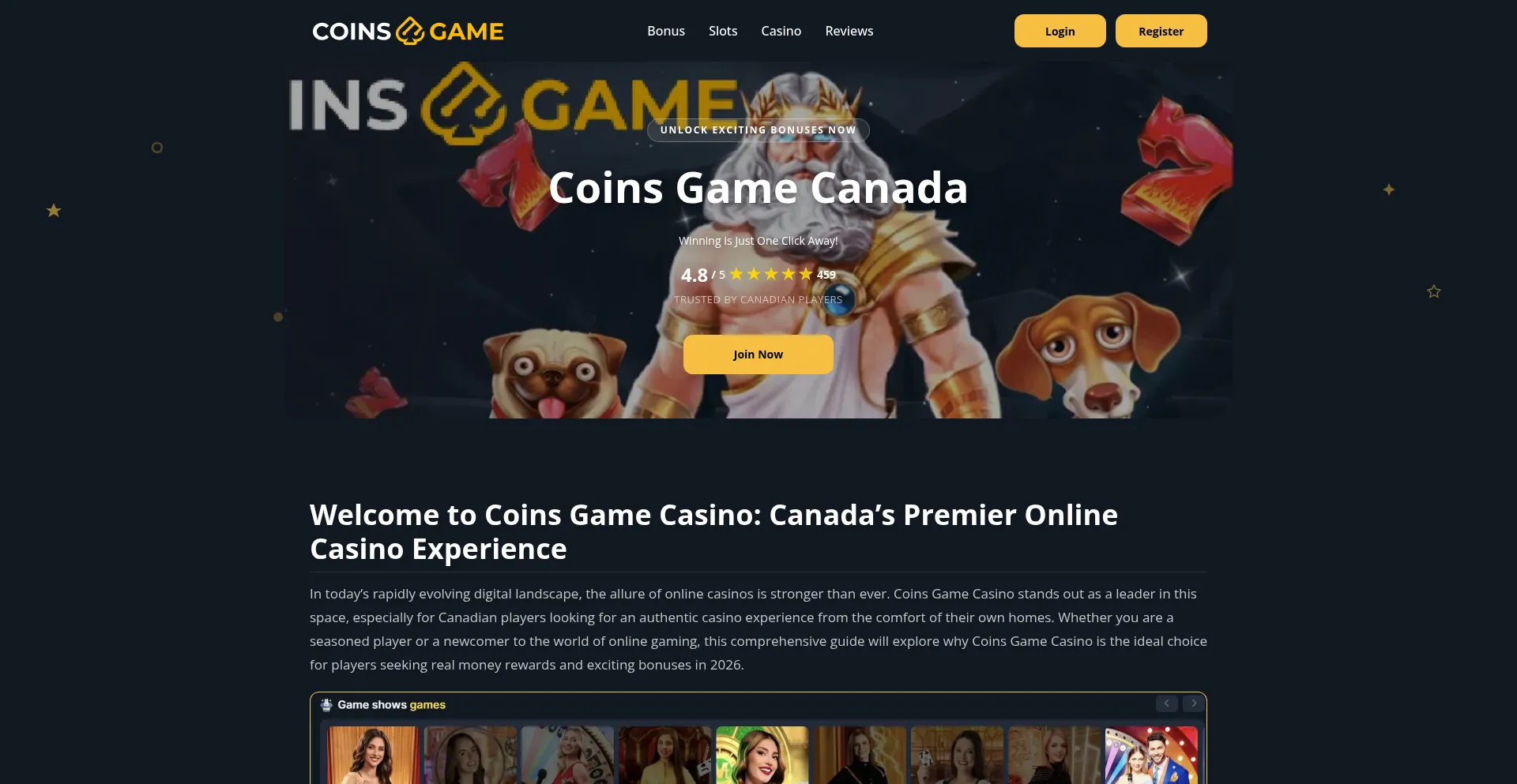 Coinsgame-can.com