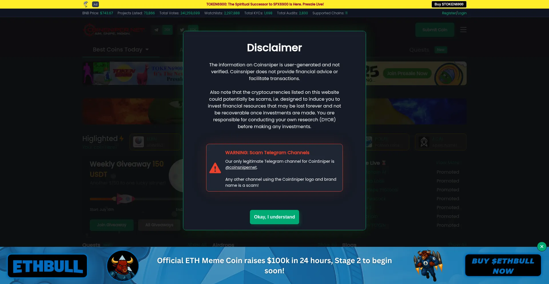 Coinsniper.net