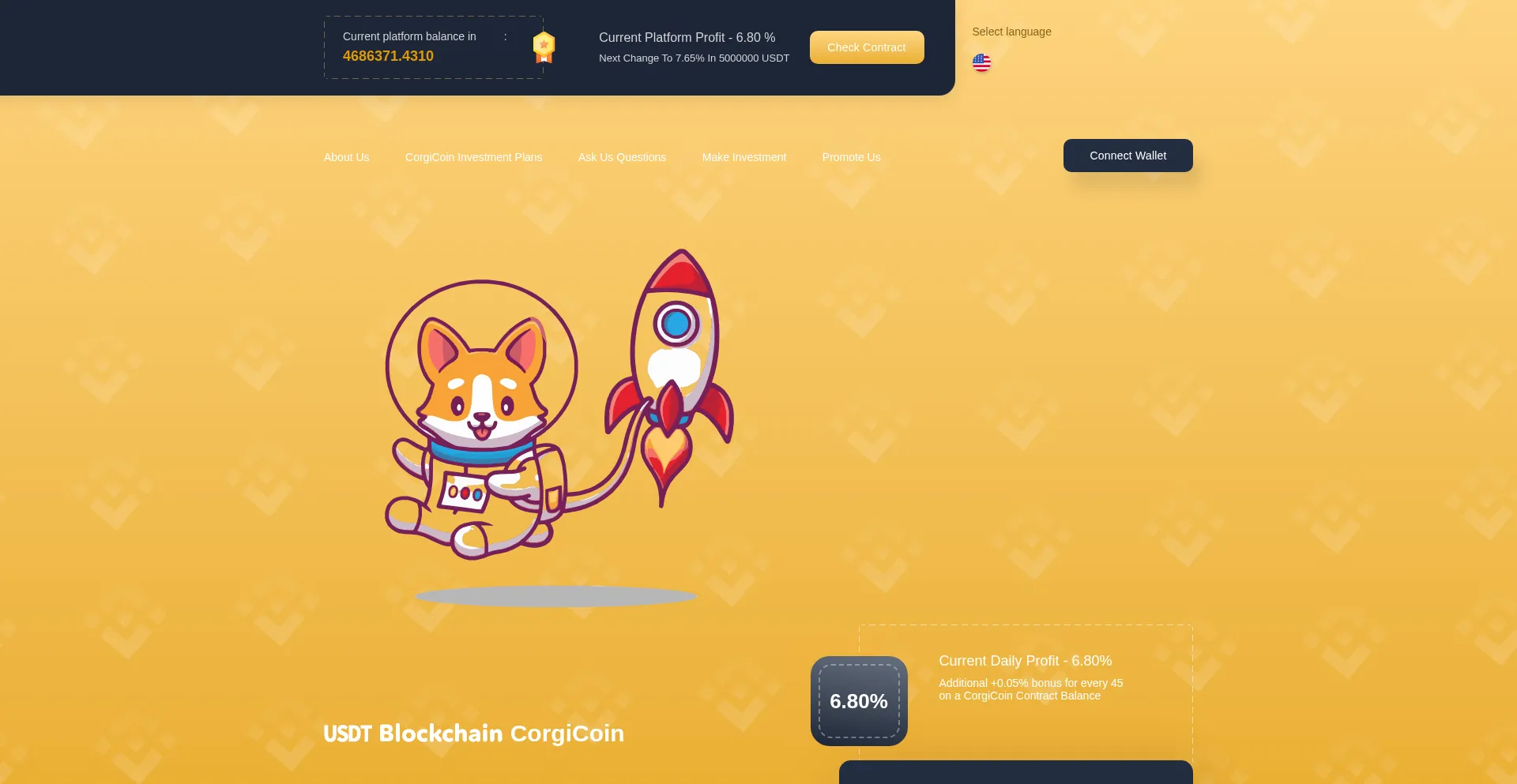 Website screenshot of Coinuxdogs.xyz
