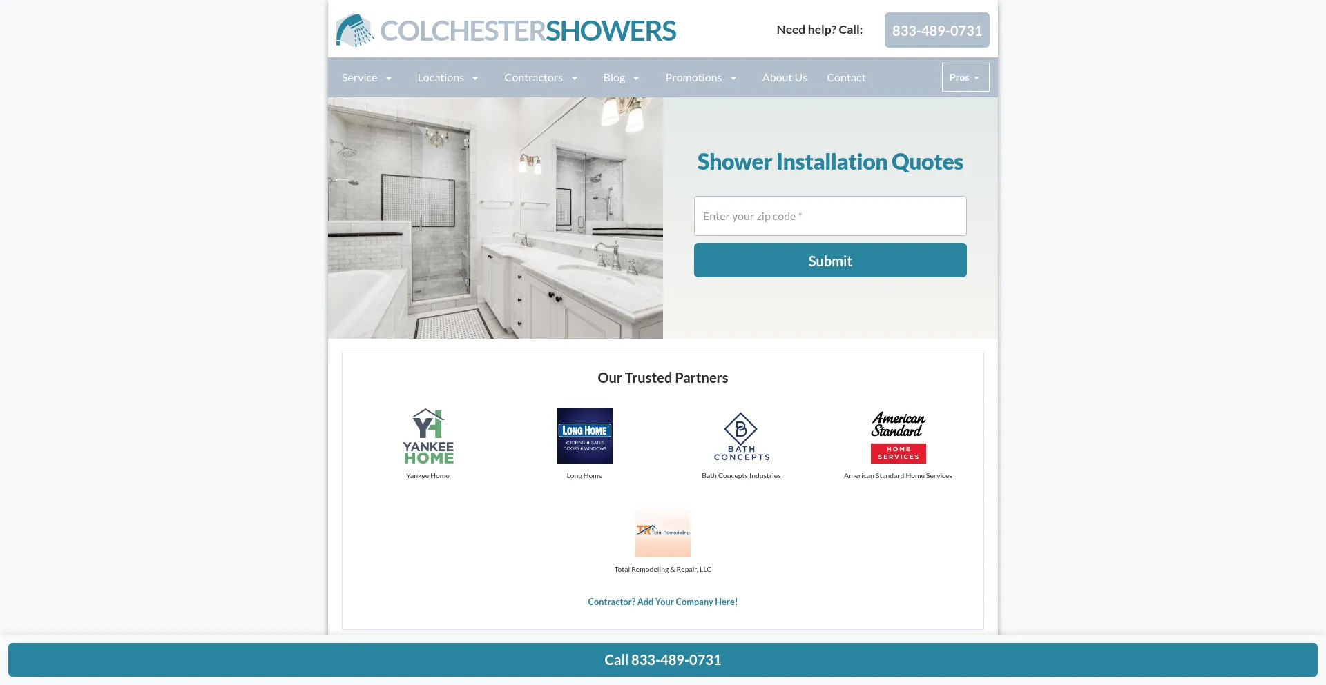 Colchestershowers.com