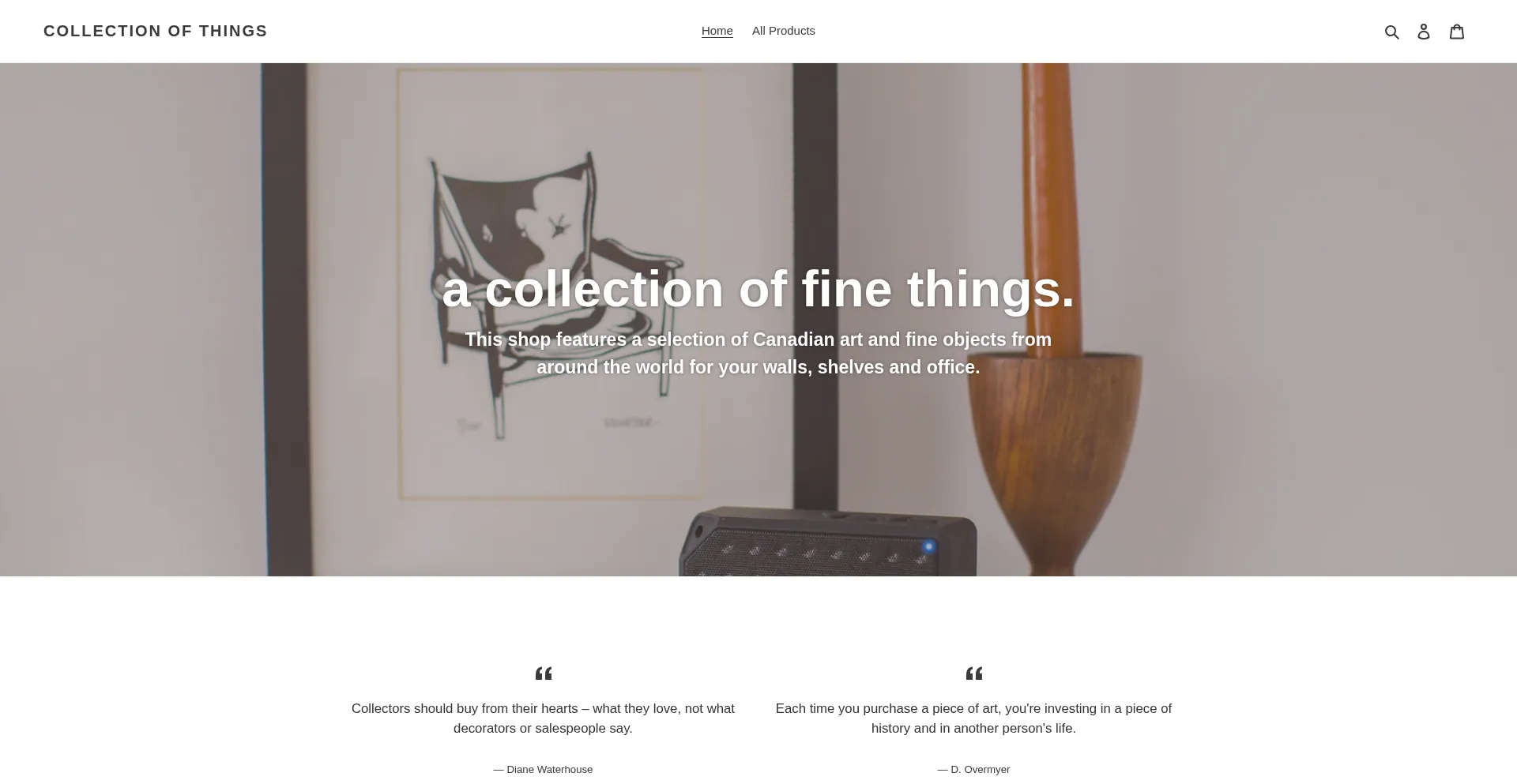 Collectionofthings.ca