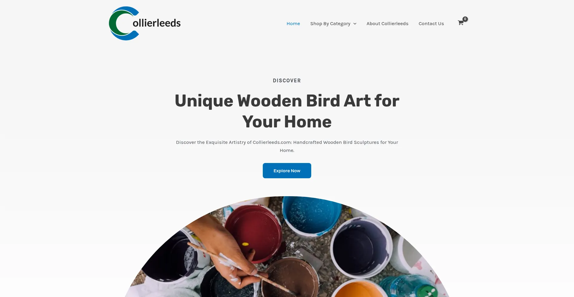 Website screenshot of Collierleeds.com