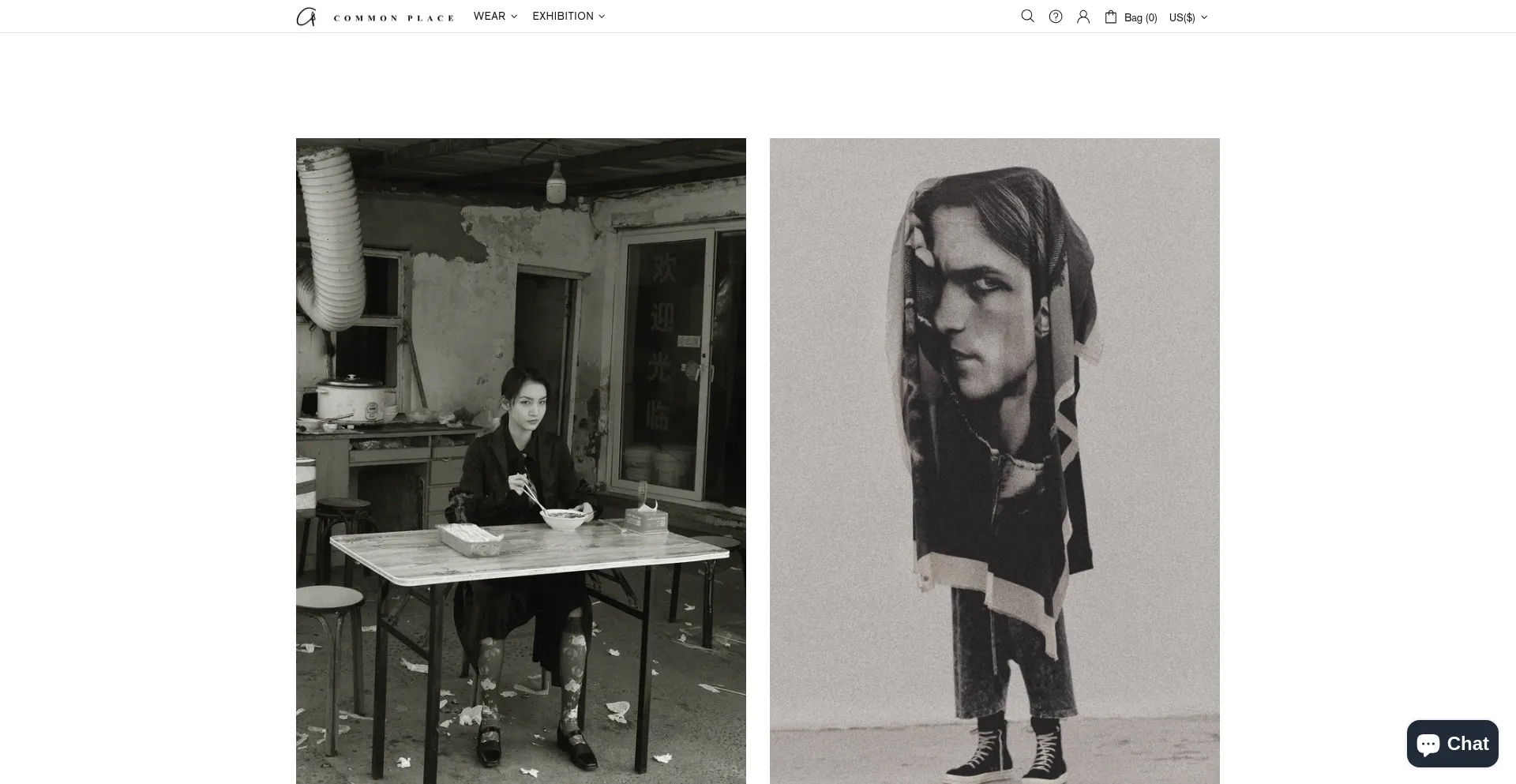 Website screenshot of Commonplace.site