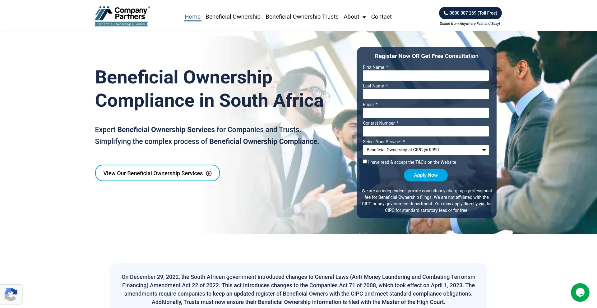 Companybeneficialownership.co.za