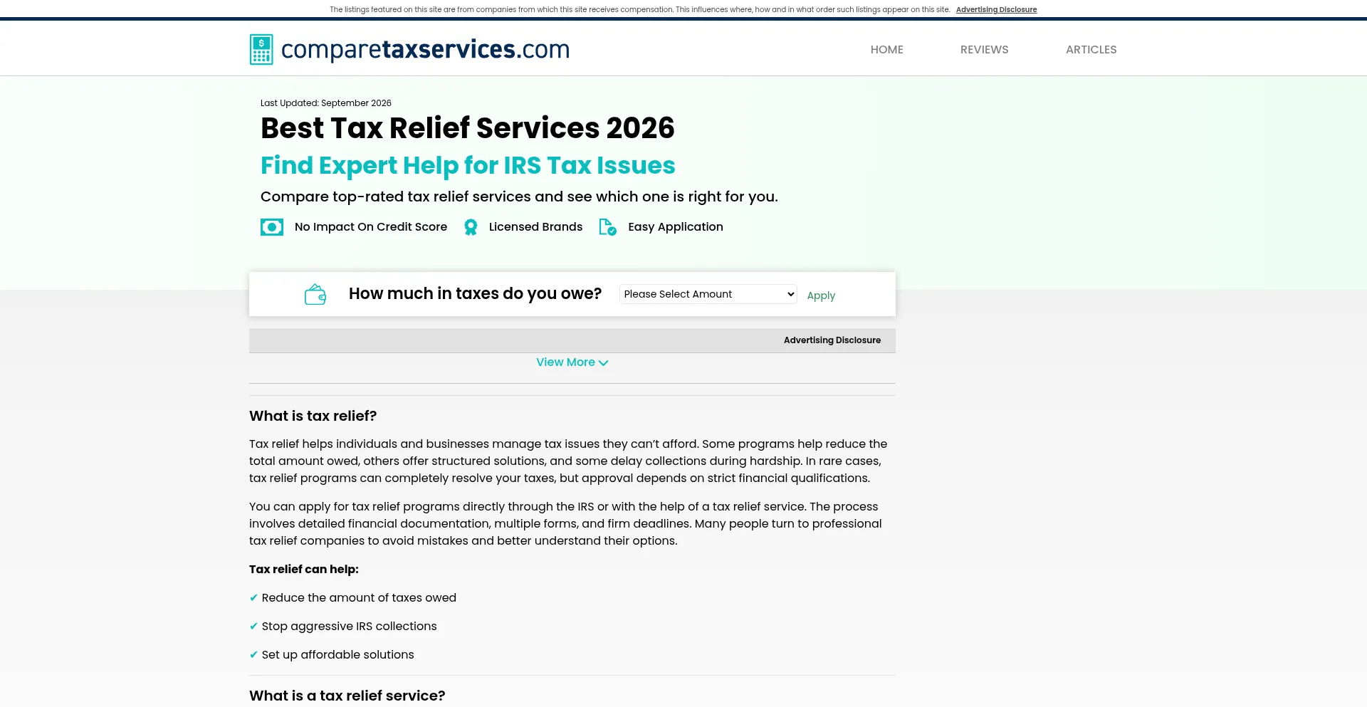 Comparetaxservices.com