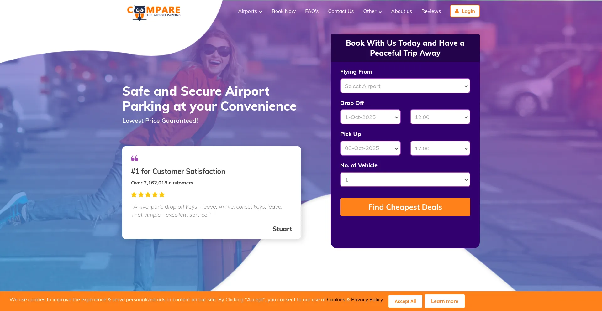 Comparetheairportparking.com