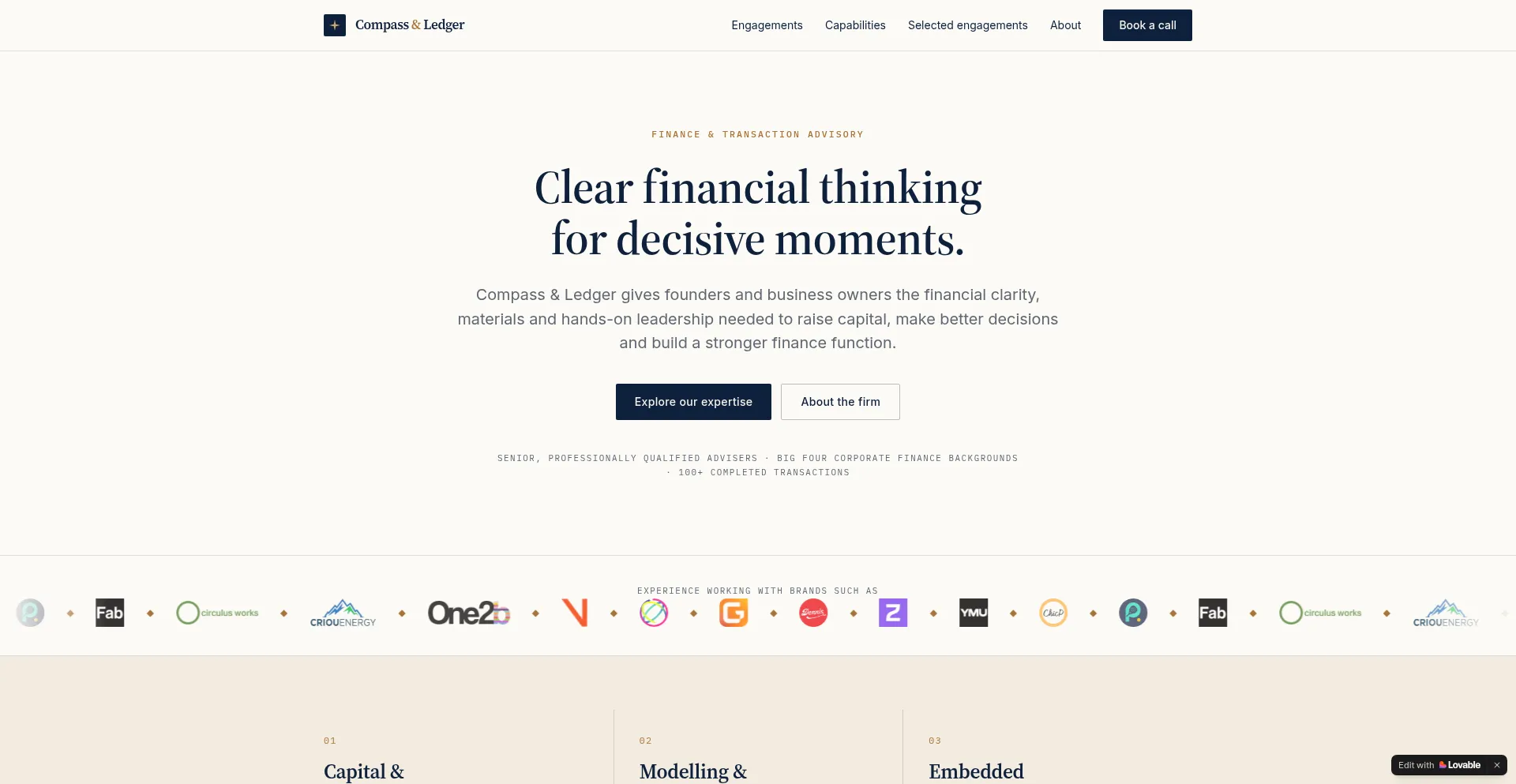 Compassandledger.co.uk