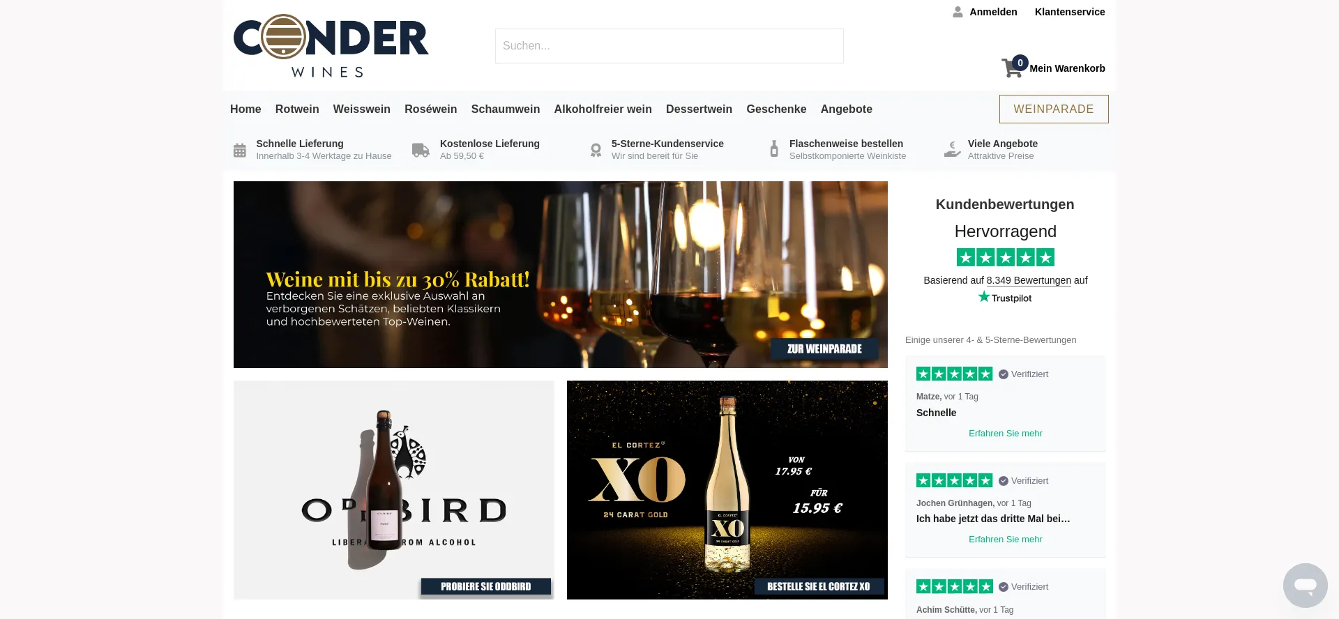 Conderwines.de