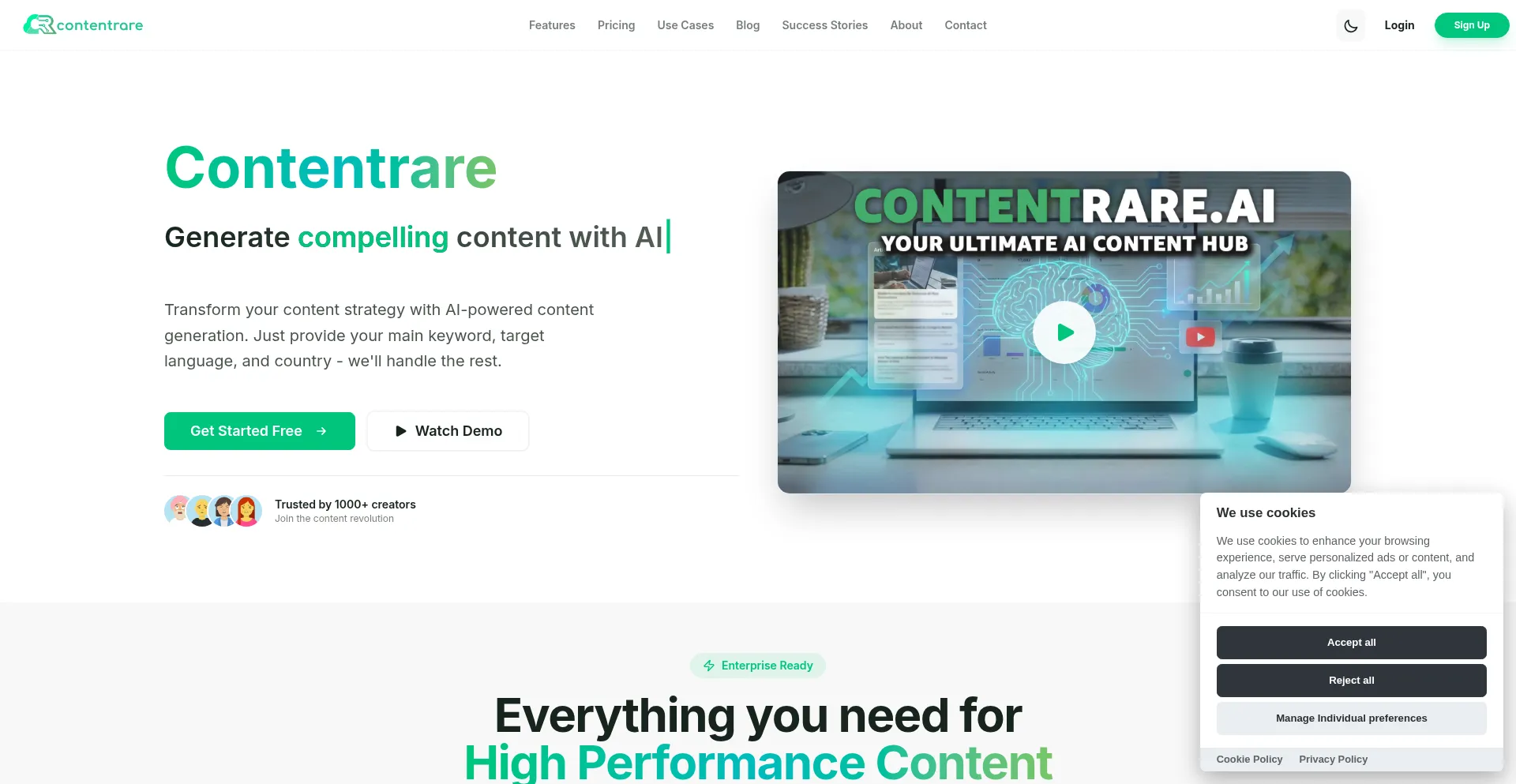 Contentrare.ai