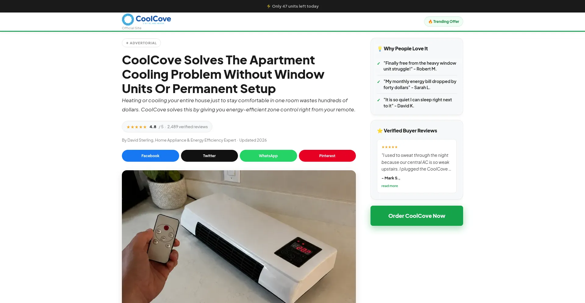 Coolcoveacofficial.com