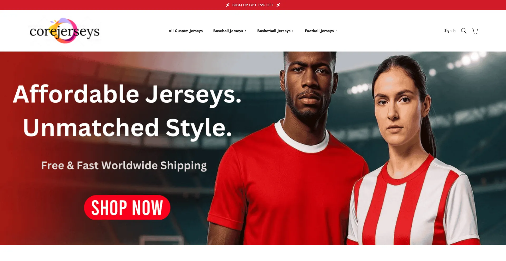 Corejerseys.com
