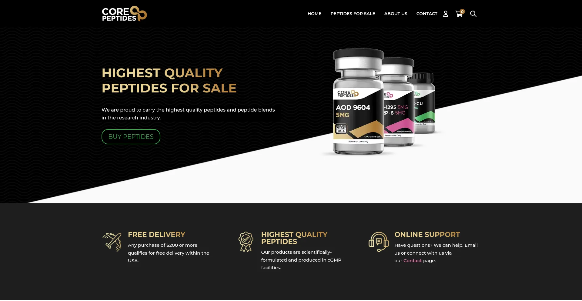 Corepeptides.com