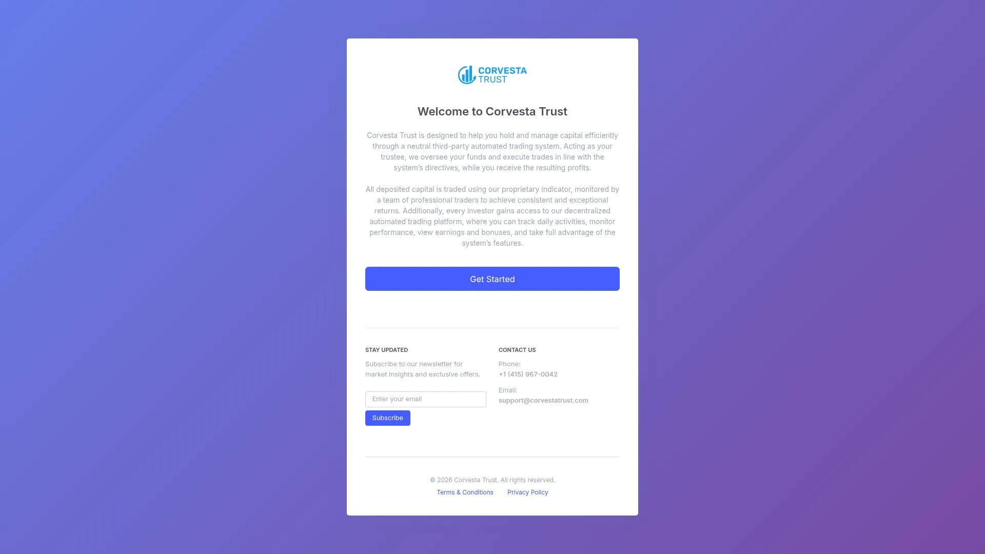 Corvestatrust.com
